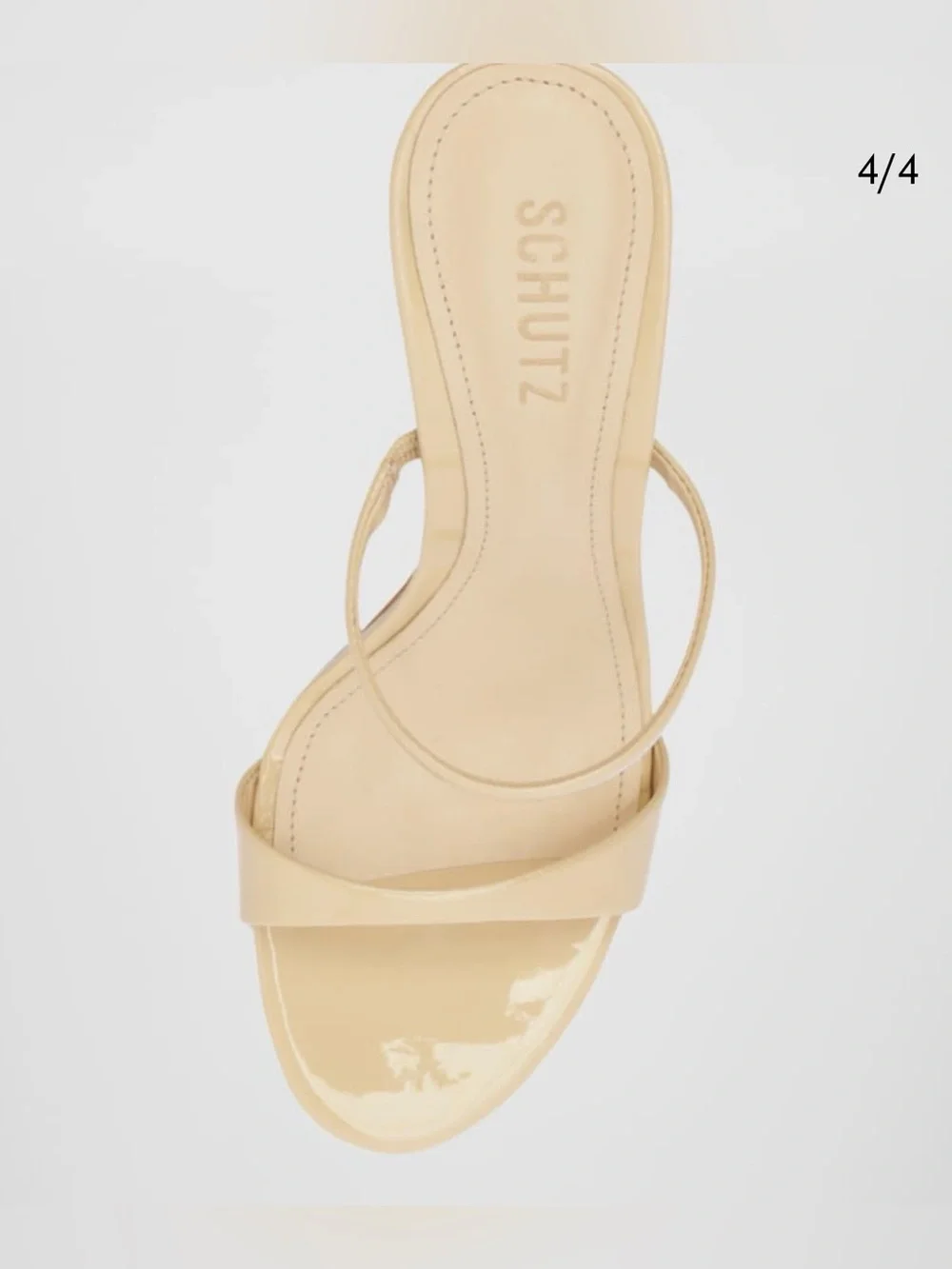 NEW Schutz Jessica Mule Patent Stiletto sandal 9.5